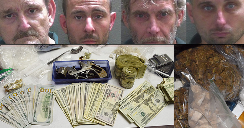 Narcotics Search Finds Drugs, Stolen Gun At Home Next To John R. Jones ...