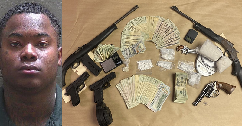 Cantonment Man Charged After Drugs Weapons Cash Found During Search Warrant Service 