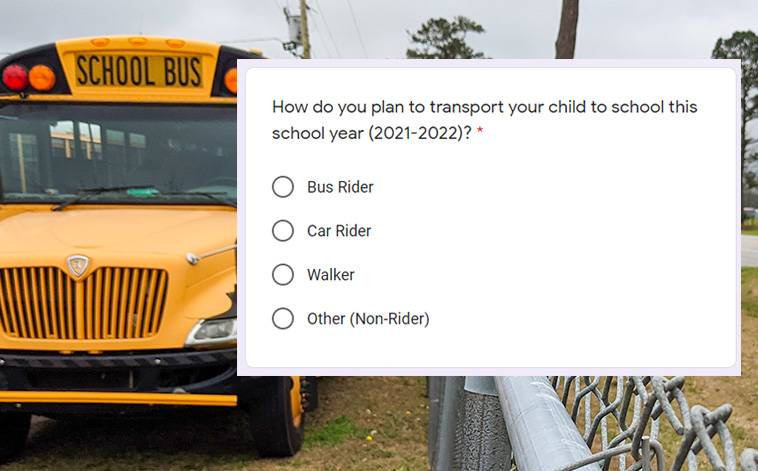 Will Your Child Ride The Bus To School In Escambia County? School