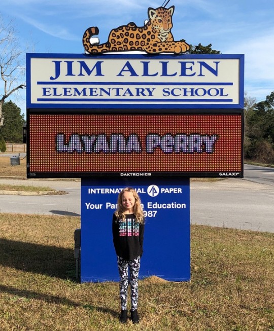 Jim Allen Elementary School Names Students Of The Month