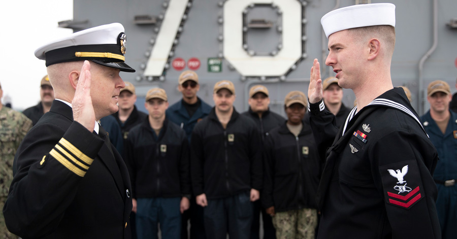 Good riddance, blueberries! Navy bids farewell to its worst uniform ever