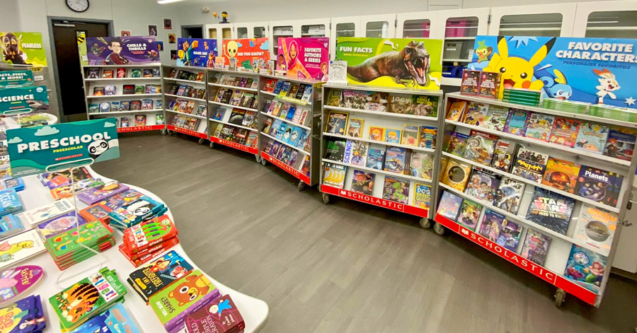 Scholastic Book Fair at NPK-8 from 9/27 to 10/7 - Northport K-8