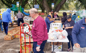 10,000 Pound Food Distribution Tuesday Afternoon In Cantonment