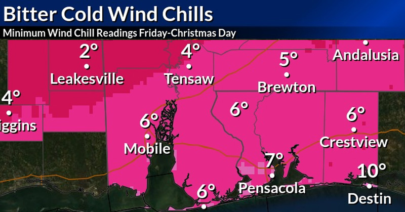 Arctic Front Bringing Extreme Cold Extreme Wind Chills