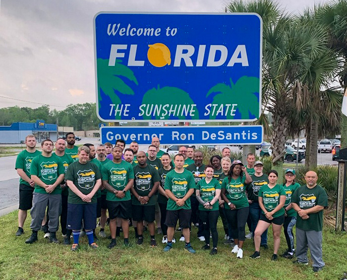 Florida Special Olympics Torch Run Begins In Century