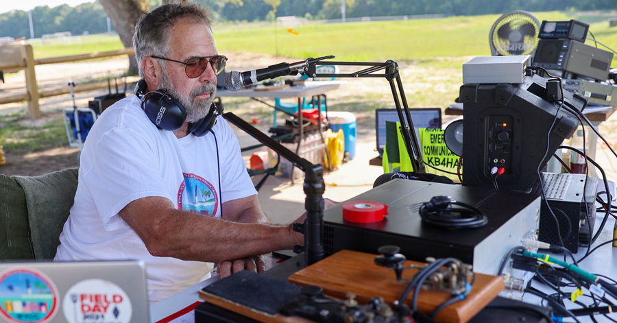 Local Hams Take To The Airwaves For Amateur Radio Field Day Practicing