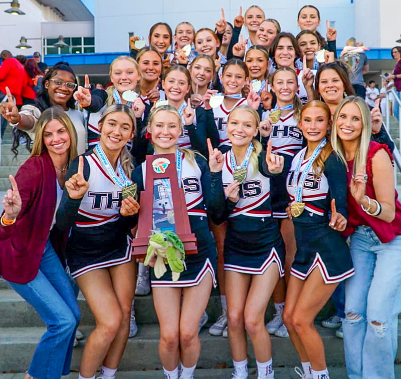 Tate Cheerleaders Win FHSAA State Championship; Jay Places Fourth