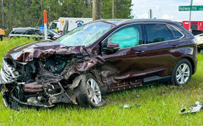 FHP Says Driver Pulled From Stop Sign Causing Highway 29, Highway 196 Crash