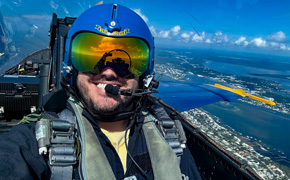Tate High Assistant Principal Austin Courson Soars With The Blue Angels (With Gallery)