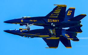 Blue Angels Hold Friday Dress Rehearsal (With Saturday Air Show Schedule)