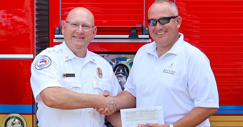 Ascend Cares donates ,000 to purchase thermal imaging cameras for Molino Fire Station: NorthEscambia.com