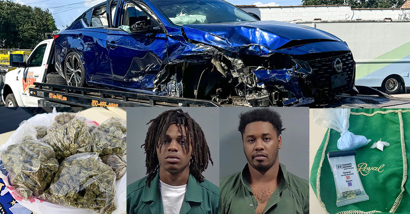 FHP chase ends in six-vehicle crash and two arrests: NorthEscambia.com