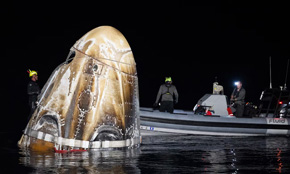 SpaceX Crew Splashes Down Off Pensacola, Astronauts Released From Hospital