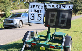 Deputies Investigate Shooting Incident Involving Sheriff’s Speed Trailer In Byrneville