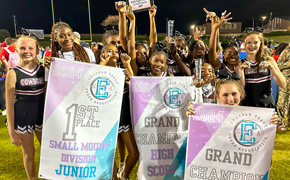 Cantonment Cowboys 14U Named Grand Champions At Emerald Coast Cheer Competition