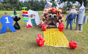 Instagram Worthy Photo Op: 4-H Hay Bale Decorating Contest Winners