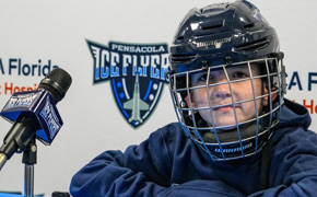 Ice Flyers Create Special Moment In ‘My Wish’ Day for Young Boy