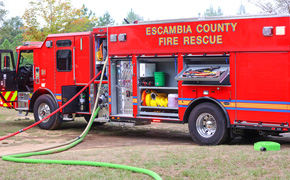 Fire Destroys Mobile Home Being Used For Storage Near McDavid