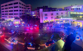 First Responders Put On Christmas Light Show For Children’s Hospital Patients (With Gallery)