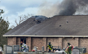 Fire Heavily Damages Church In Molino