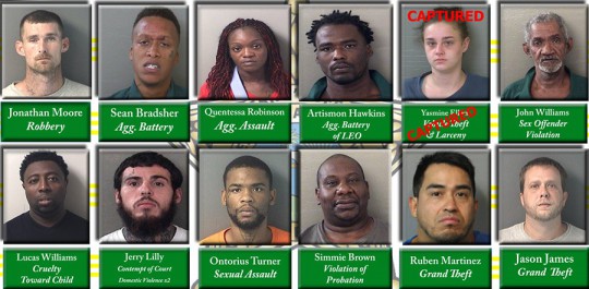 Escambia Sheriff’s Office Names ‘Dirty Dozen’ Most Wanted Fugitives ...