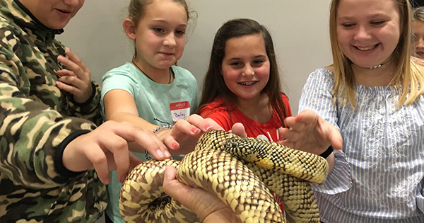 Molino Park Fifth Graders Visited Environmental Center. And Met A Big ...