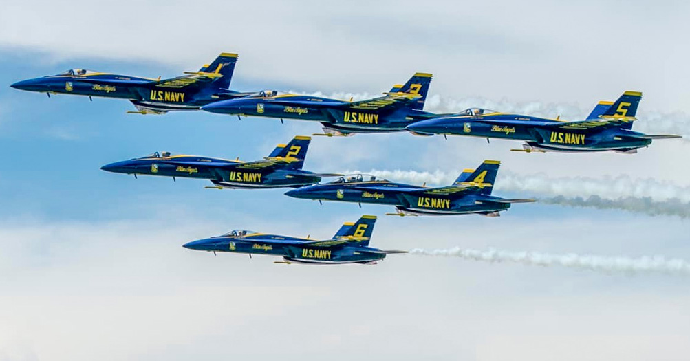 One More Look: The Blue Angels Over Pensacola Beach (Photo Gallery ...