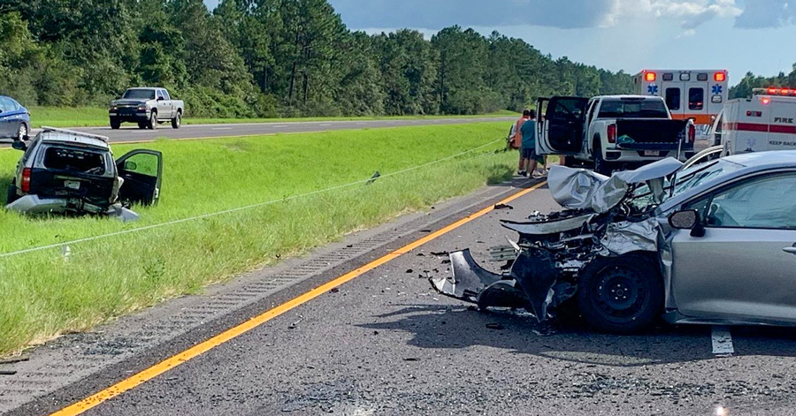 Distracted Driver Slams Into Alabama State Trooper Near Flomaton Exit : NorthEscambia.com