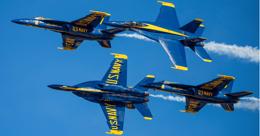 Crowds Pack NAS Pensacola For Blue Angels Show (With Photo Gallery ...