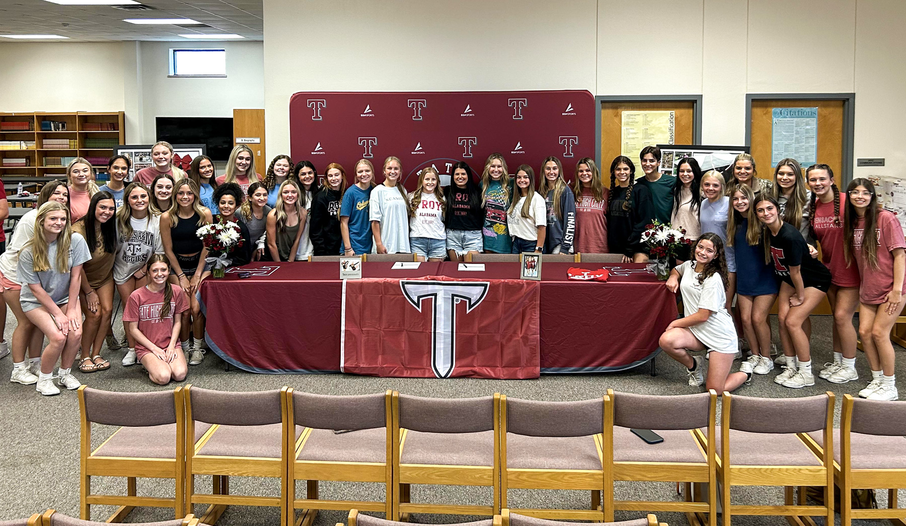 Tate Cheer’s Paige McKinney And Landry Bellard Sign With Troy ...