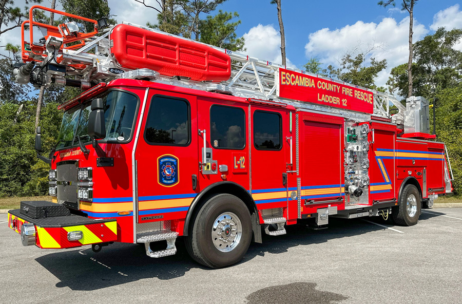 New Fire Trucks Stationed In McDavid, Ferry Pass, Osceola ...