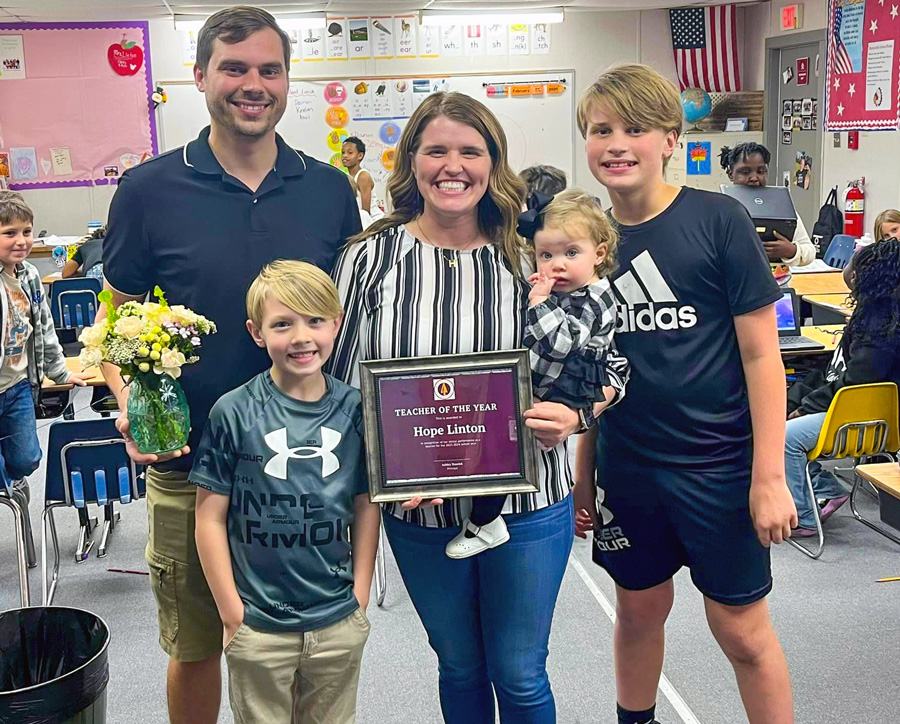 Hope Linton Named Byrneville Elementary School Teacher of the Year ...