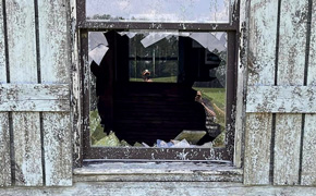 Vandals Break Windows Out Of 1880’s Walnut Hill Log Schoolhouse, ECSO Investigates